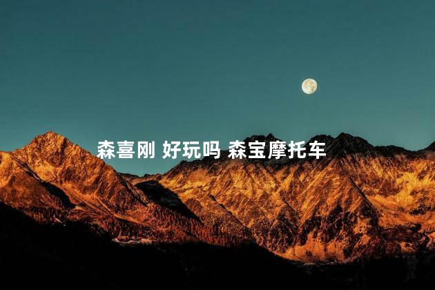 森喜刚 好玩吗 森宝摩托车